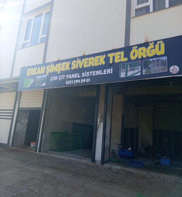 Siverek tel örgü panel çit